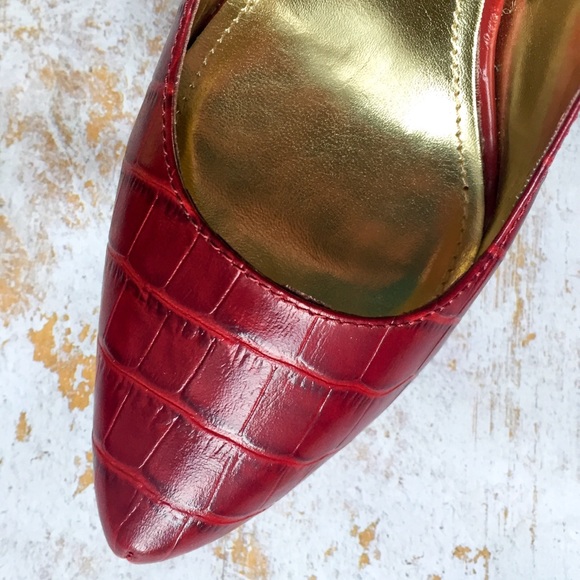 VS Colin Stuart Snakeskin Platform Pumps - Picture 2 of 8